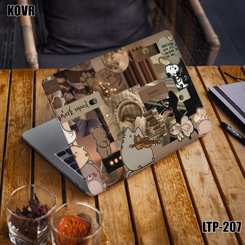 LTP-207- Dark Mood Cute Laptop Skin