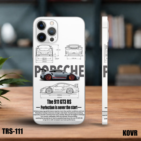 TRS-111-Transparent GT3 Porche Mobile Skin