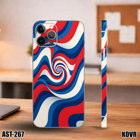 AST-267- Vortex pattern Mobile Skin