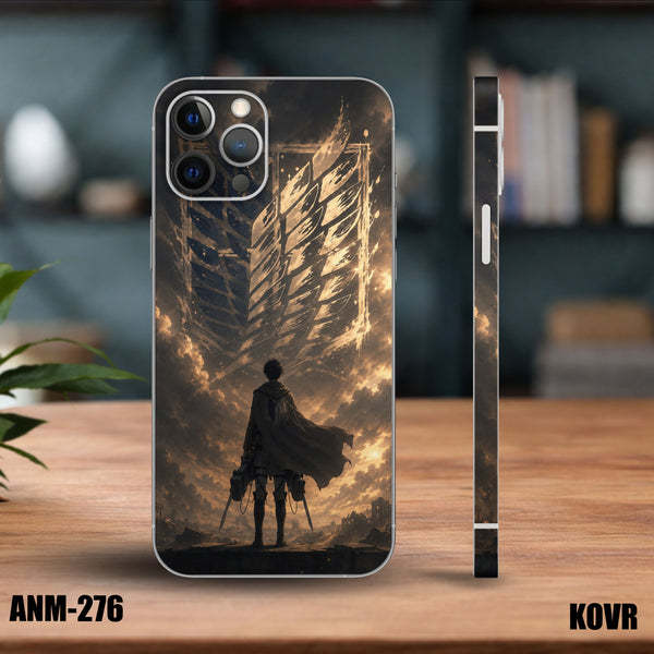 ANM-276 - AOT Eren & Flag Mobile Skin