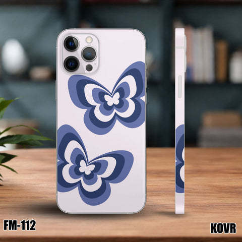 FM-112 -Butterfly Heart Mobile Skin