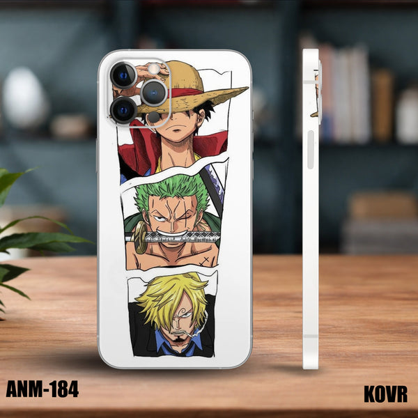 ANM-184- One Piece Collage Mobile Skin