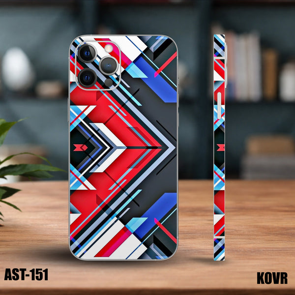 AST-151-Abstract Geometric Pattern Mobile Skin