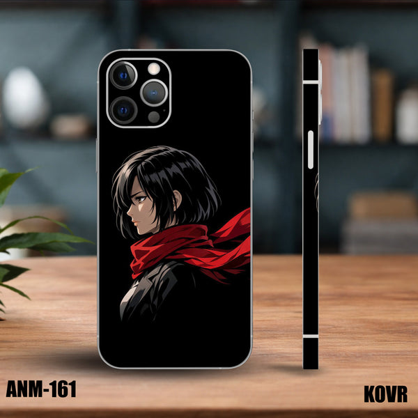 ANM-161- Mikasa Red Scarf Mobile Skin