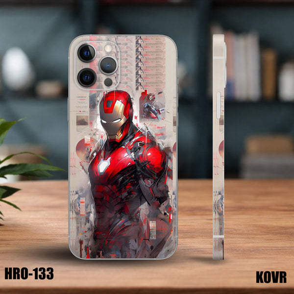 HRO-133- Marvel Iron Man Mobile Skin