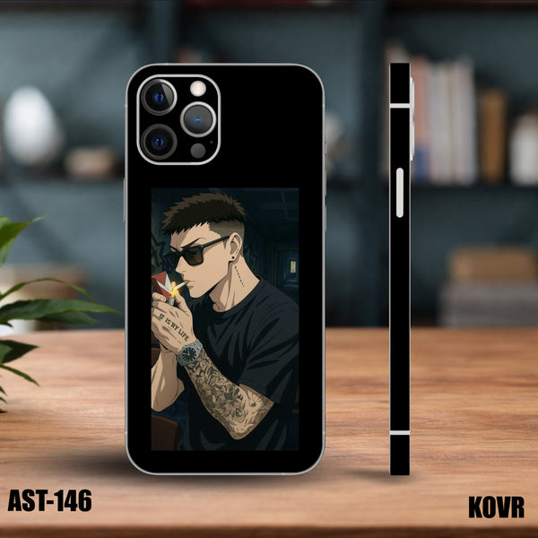 AST-146-Anime Mafia Guy Mobile Skin