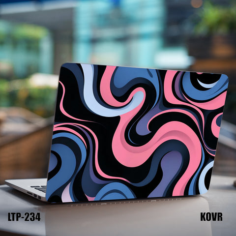LTP-234- Aesthetic Wavy Pattern Laptop Skin