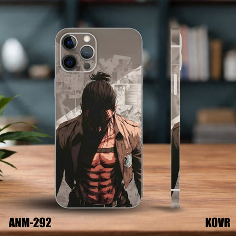 ANM-292- AOT Eren Aesthetic Mobile Skin
