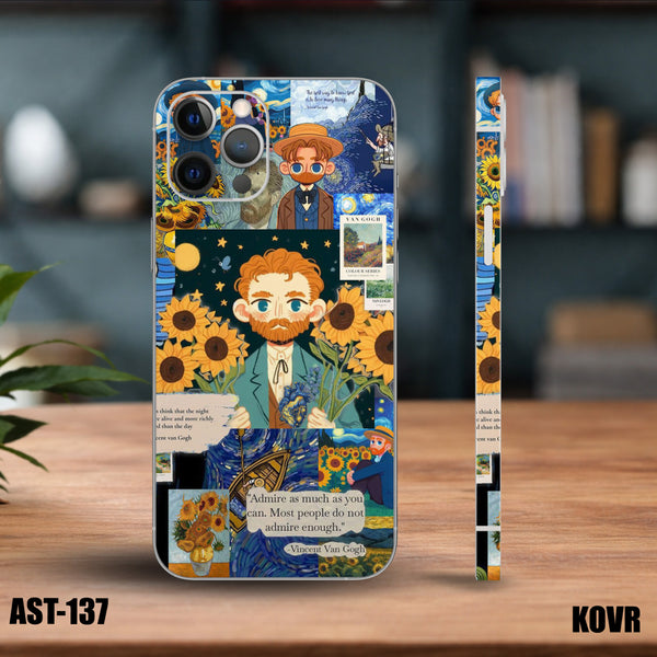 AST-137-Vincent van Gogh's Art Mobile Skin