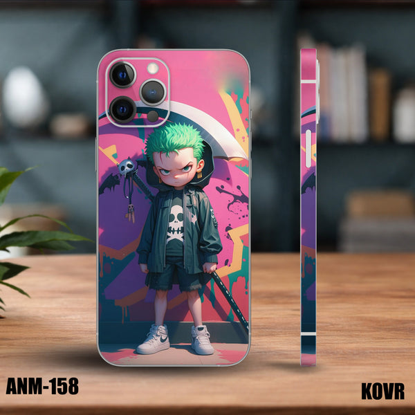 ANM-158-Mini ZORO Art Mobile Skin
