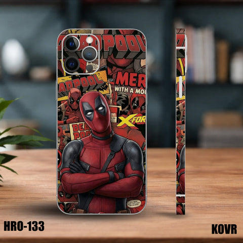 HRO-133- Marvel Deadpool Mobile Skin