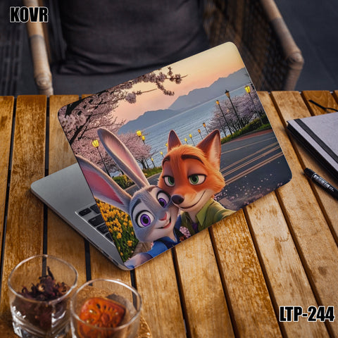 LTP-244- Nick & Judy Zootopia Laptop Skin