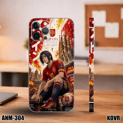 ANM-304- Itachi x Spain Football Mobile Skin