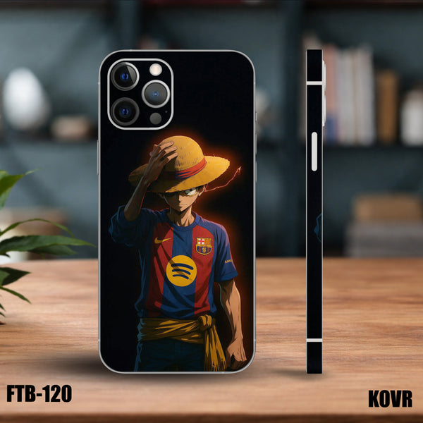 FTB-120- Barca x Luffy Mobile Skin