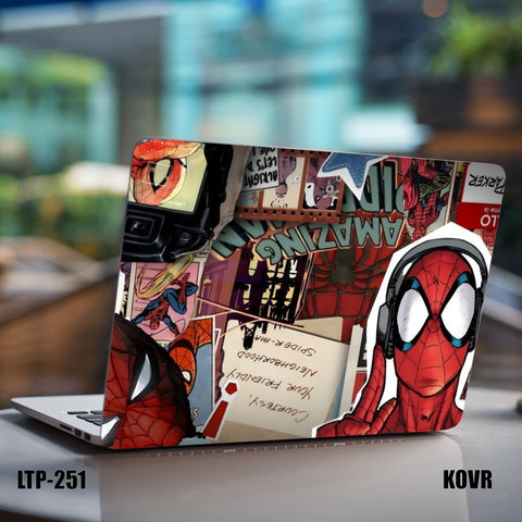 LTP-251- SpiderMan Collage Laptop Skin