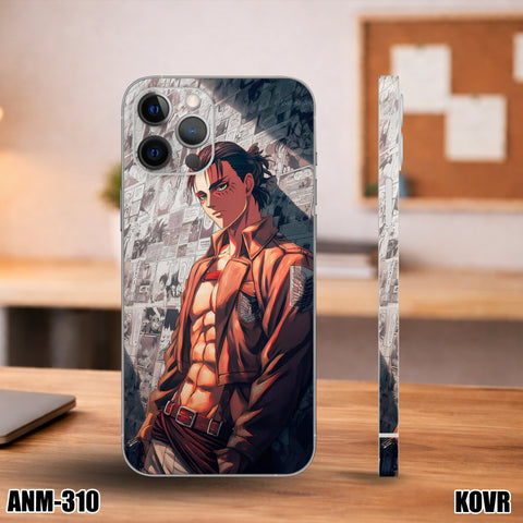 ANM-310- AOT Eren Cool Mobile Skin