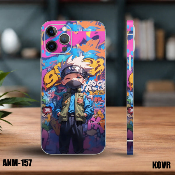 ANM-157- Mini Kakashi Art Mobile Skin