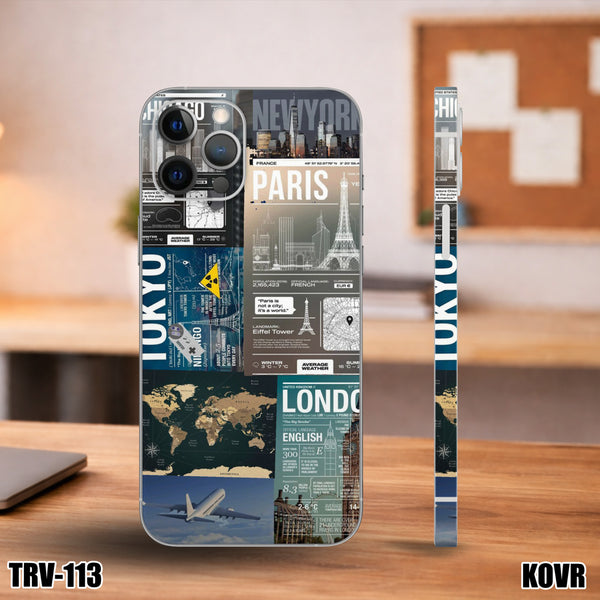 TRV-113-World Map Mobile Skin