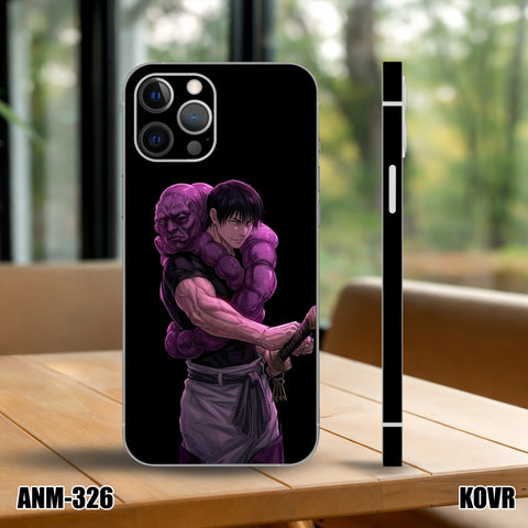 ANM-326- Toji Purple & Black Mobile Skin