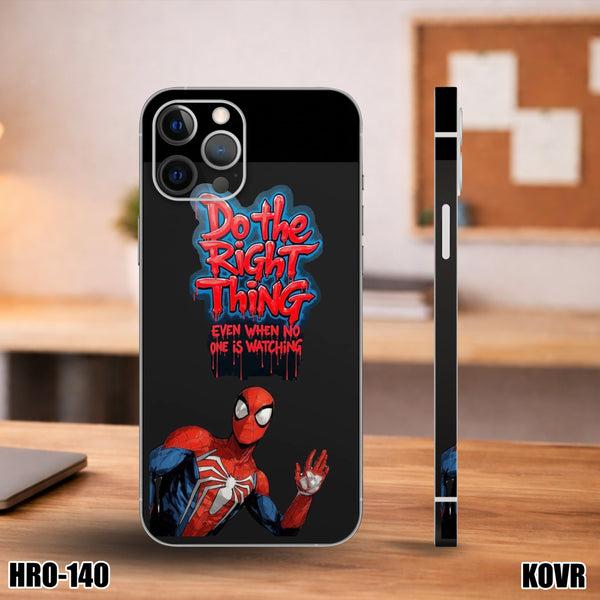 HRO-140-Motivational Spidey Mobile Skin