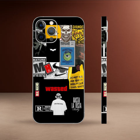 AST-131- Cool Custom Collage Mobile Skin