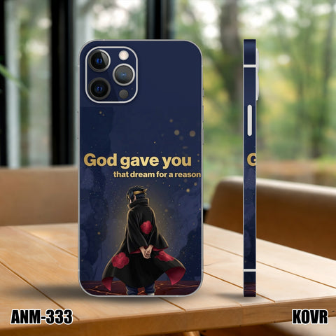 ANM-333- Itachi Qoute Mobile Skin