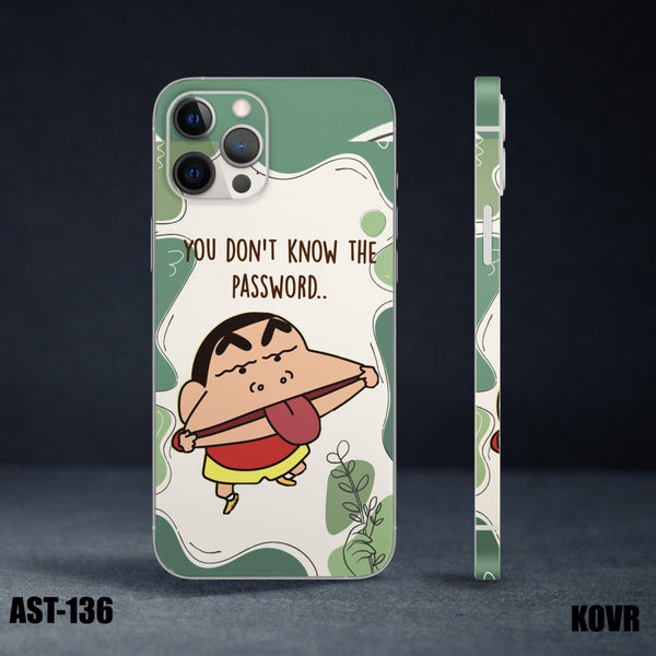 AST-136- Shin-chan Funny Mobile Skin