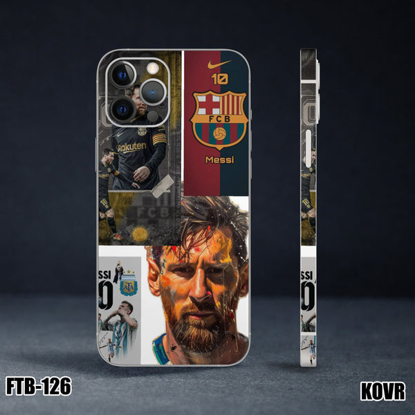 FTB-126- Messi Collage Mobile Skin