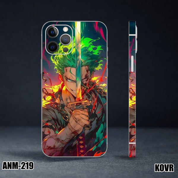 ANM-219- One Piece Zoro Mobile Skin