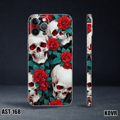 AST-168-Skeleton x Roses Mobile Skin