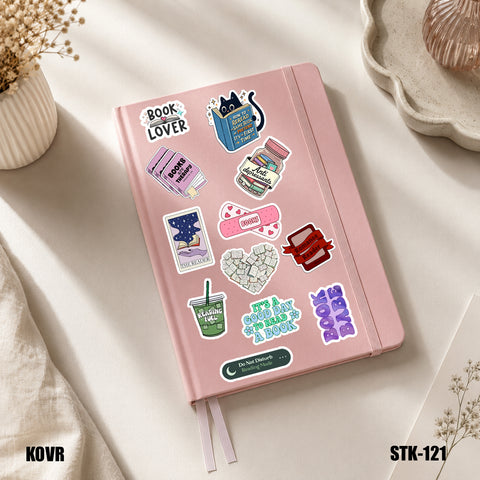STK-121- Book Lover Sticker Pack