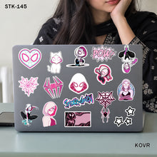 16 Spider Gwen Stickers Pack-STK-145