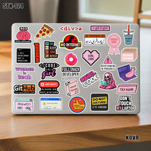 STK-124- Coder Girl Sticker Pack