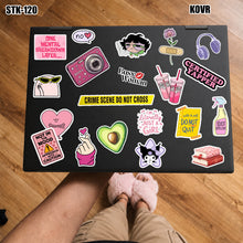 STK-120- Certified Yapper Stickers Collection