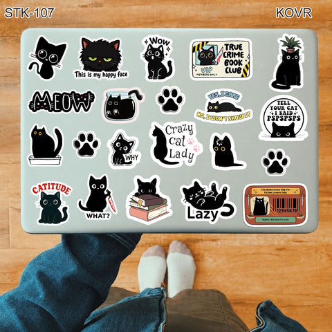 STK-107 -Crazy Cat Lady Sticker Collection