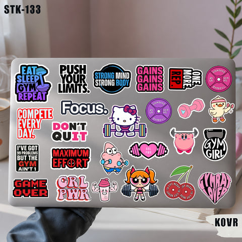 32 GYM Girl Sticker Pack