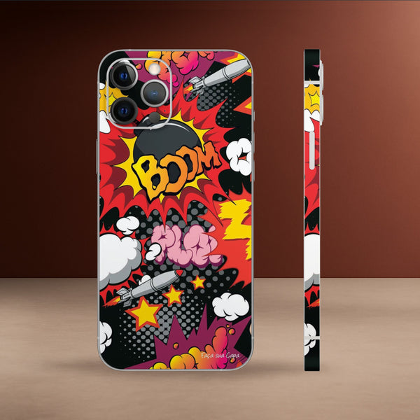 AST-128-Comic Explosion Mobile Skin