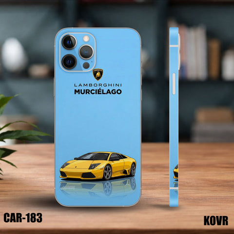 CAR-183 -Yellow Lamborghini Mobile Skin