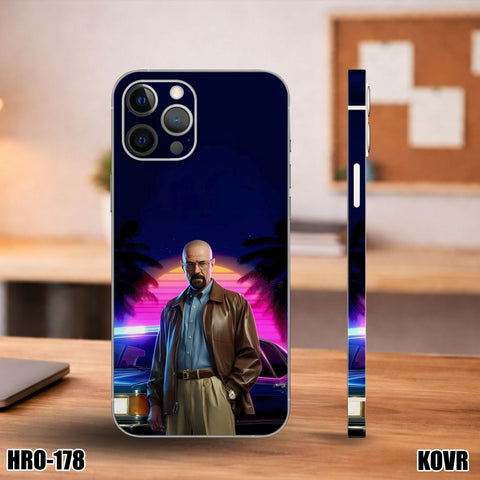 HRO-178-  Breaking Bad Walter White Mobile Skin