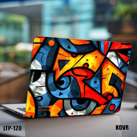 LTP-120- Abract Arabic Art Laptop Skin