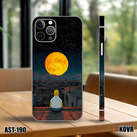 AST-190 -Homer Simpson City Skyline Skin