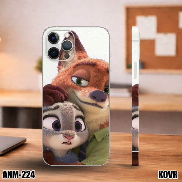 ANM-224 -Zootopia Nick & Judy  Mobile Skin
