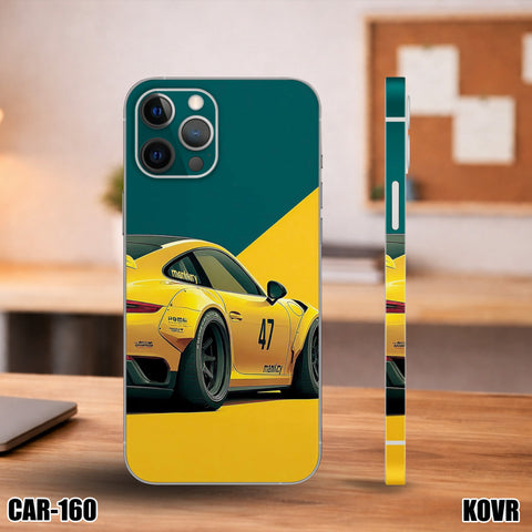 CAR-160 -Yellow Porsche 911 GT3 RS Mobile Skin