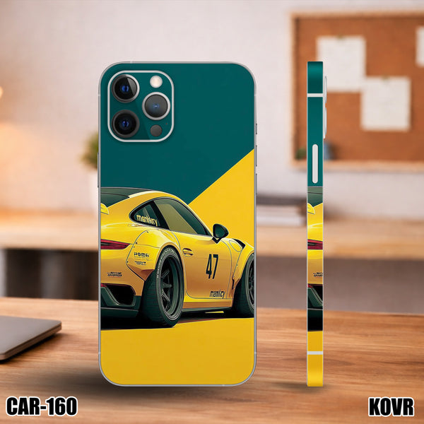 CAR-160 -Yellow Porsche 911 GT3 RS Mobile Skin