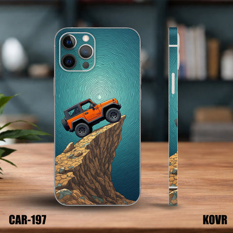 CAR-197- 4x4 The Edge of the World Mobile Skin