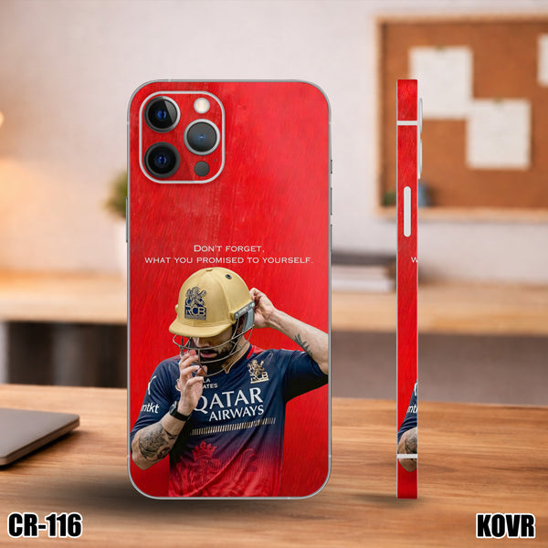 CR-116 -Kholi RCB Motivational Mobile Skin