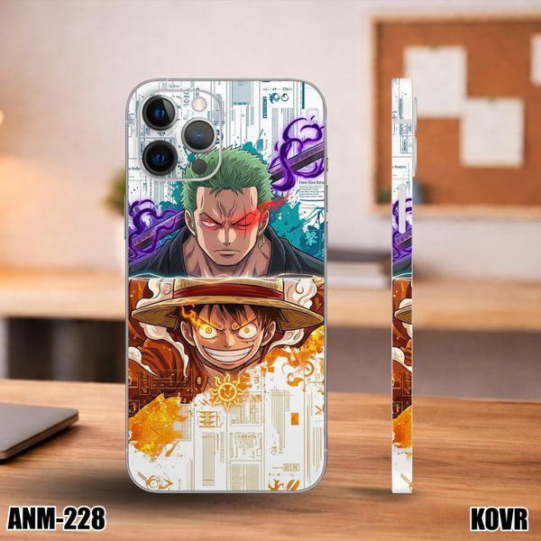 ANM-228 -Luffy Vs Zoro - One Piece Mobile Skin