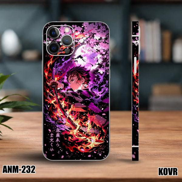 ANM-232 -Tanjiro "Sun Halo Dragon" Mobile Skin