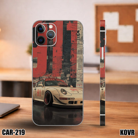 CAR-219- 911 GTR Dark Mobile Skin