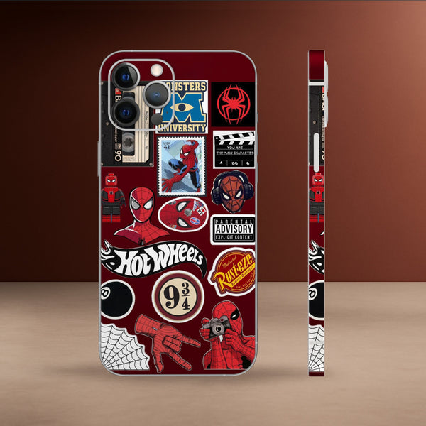 HRO-126 Marvel Spider Man x Hot Wheels Mobile Skin